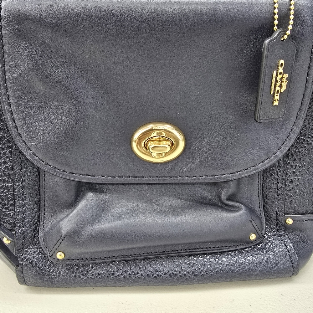 Coach Blue Backpack - Picture 3 of 13